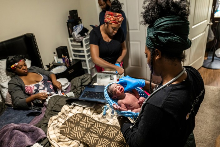 Photo Essay: How a midwife is solving Houston’s Black maternal health ...